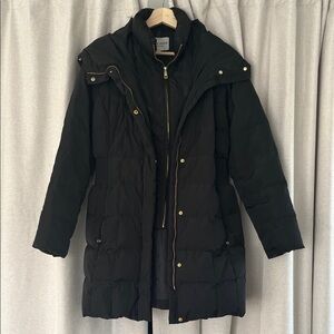 Cole Haan Women's Dark Puffer Coat